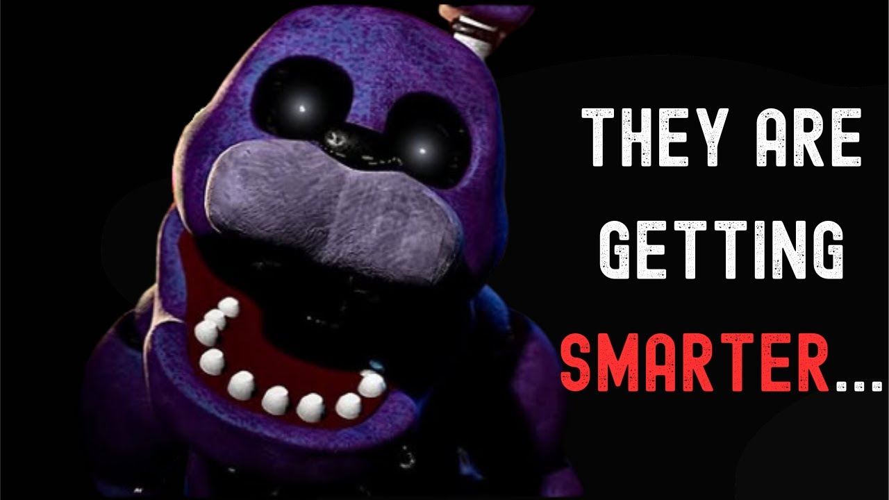 The animatronics are adapting...