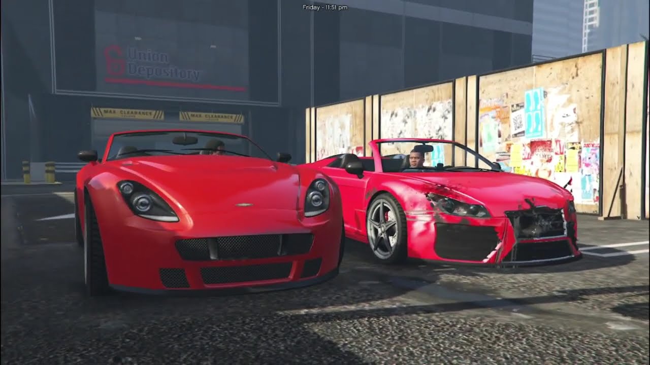Franklin vs Lamar – Who Wins the First Race? | GTA V