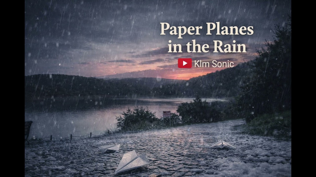 Paper Planes in the Rain | Original Song | Fragile Dreams & Emotional Indie Folk (Klm Sonic)