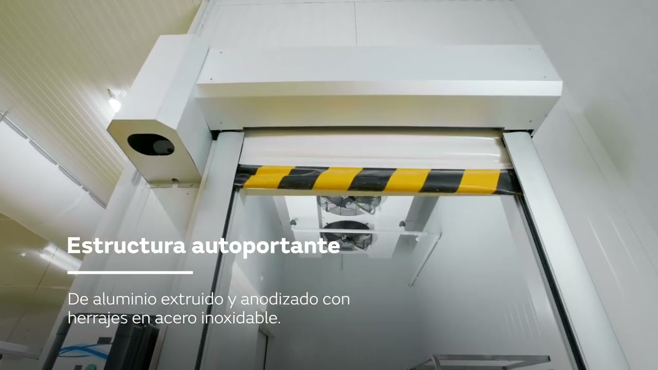 Puerta rápida para zonas de frío – Ferroflex