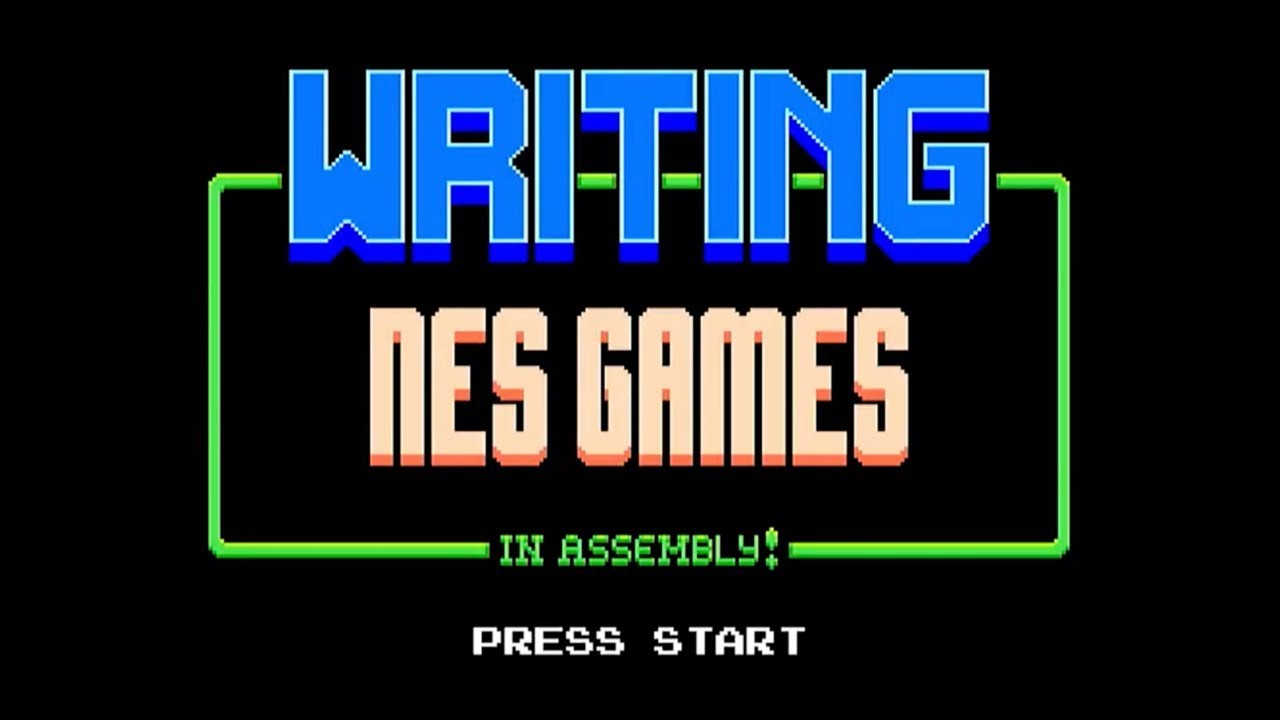 Пишем игры для NES! На ассемблере!