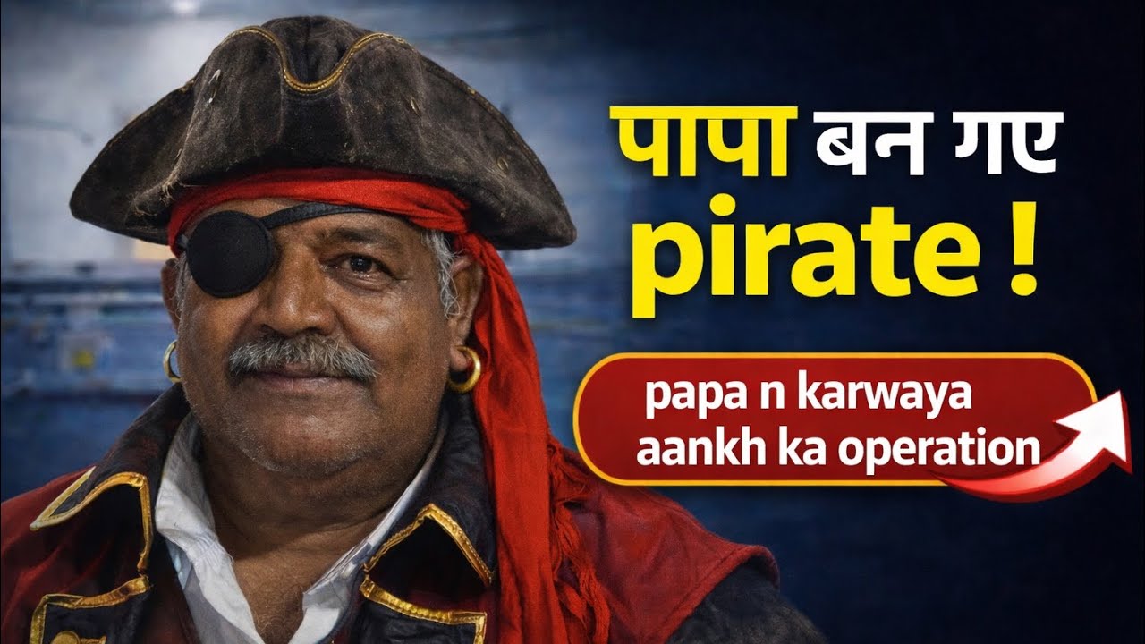 Papa ne karwaya aankh ka operation 🥹