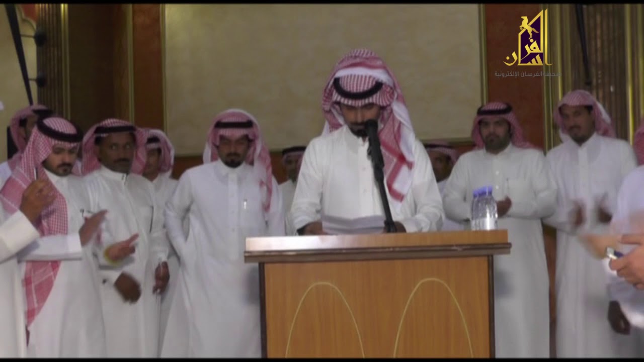 حفل زواج ال قطيم بقاعة الاوركيدا بالنعيرية ( القصائد المنبرية والشيلات )