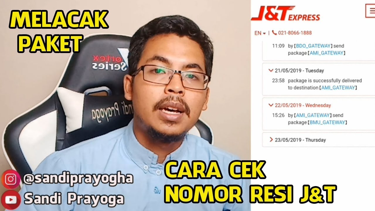 Cara Melacak Nomor Resi J&T Untuk Mengetahui Paket Sudah Sampai Mana