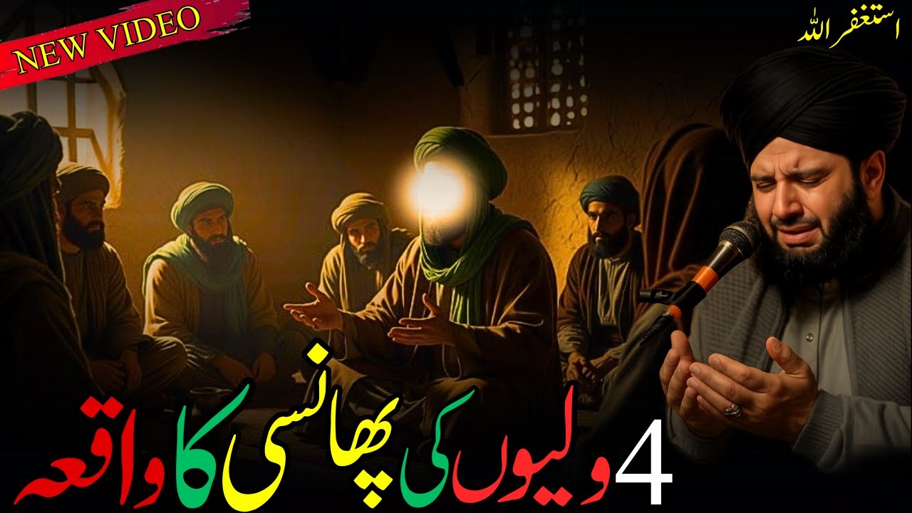 4 Waliyon Ki Phansi Ka Waqia Peer Ajmal Raza Qadri Emotional Lectures & Latest Bayan on QuranTafseer