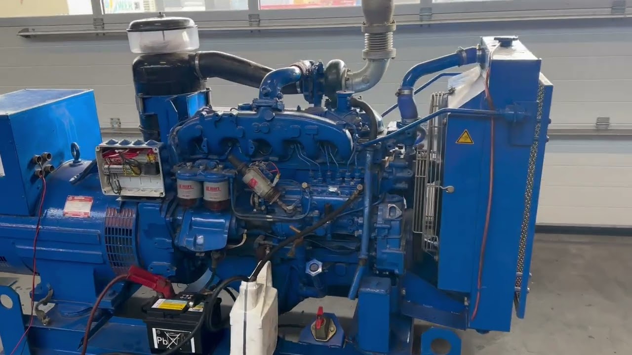 Iveco 8061 Markon 80 kVA generatorset stocknr 5175