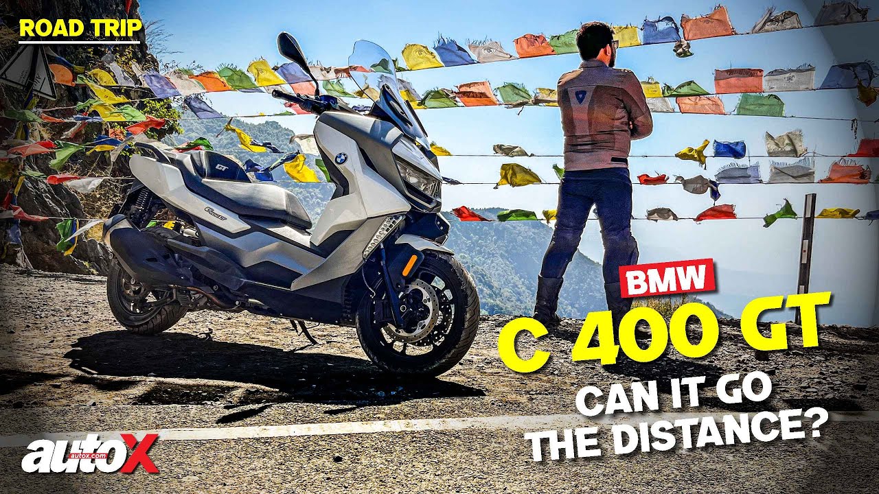 Road tripping on India's most expensive scooter, the BMW C 400 GT | First Ride Review | autoX