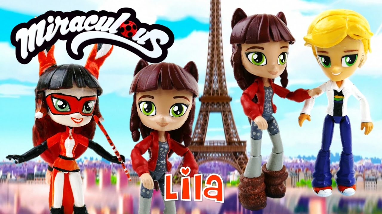 Lila - Volpina Miraculous Ladybug Toy Villain Custom Doll Tutorial