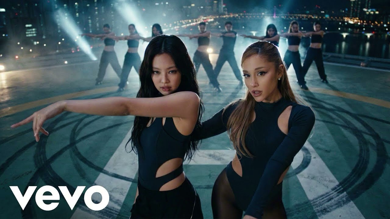 Jennie × Ariana Grande “Heartbeat Echo”new lyrics 