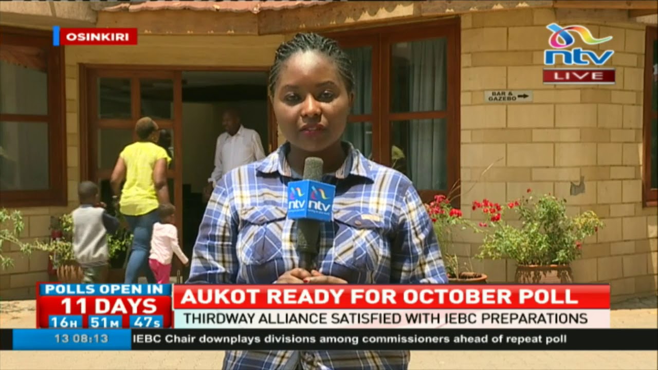 Thirdway Alliance satisfied with IEBC preparations