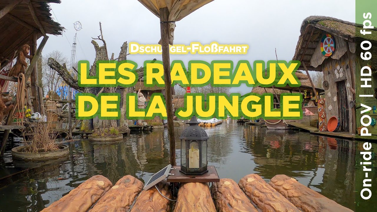 Les radeaux de la jungle - Europa-Park [On-ride POV] | Dschungel-Floßfahrt | Mack Rides