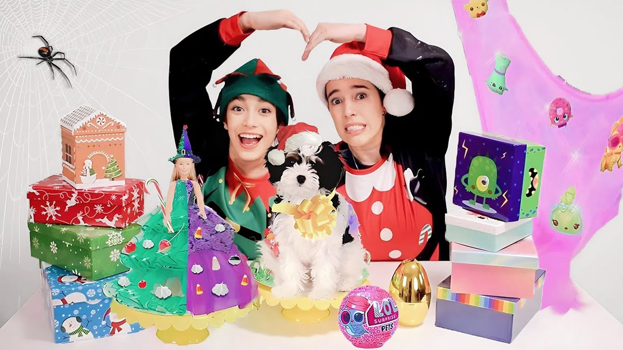 NÃO PEGUE O PRESENTE ERRADO DE NATAL ★ Slime, Bolo e Brinquedos - Compilação | Crescendo com a Lelê