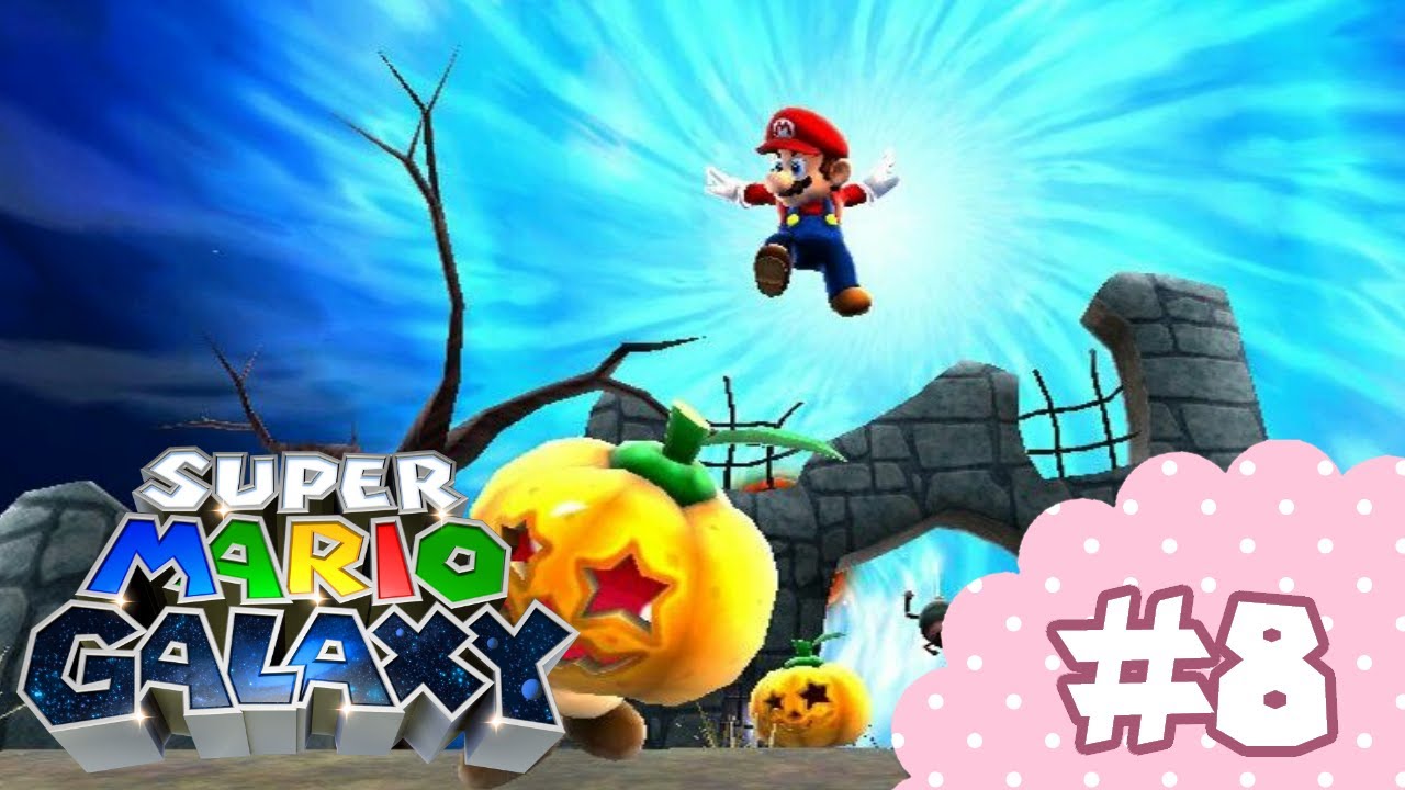 SAVING LUIGI IN A SPOOKY MANSION! - SUPER MARIO GALAXY #8