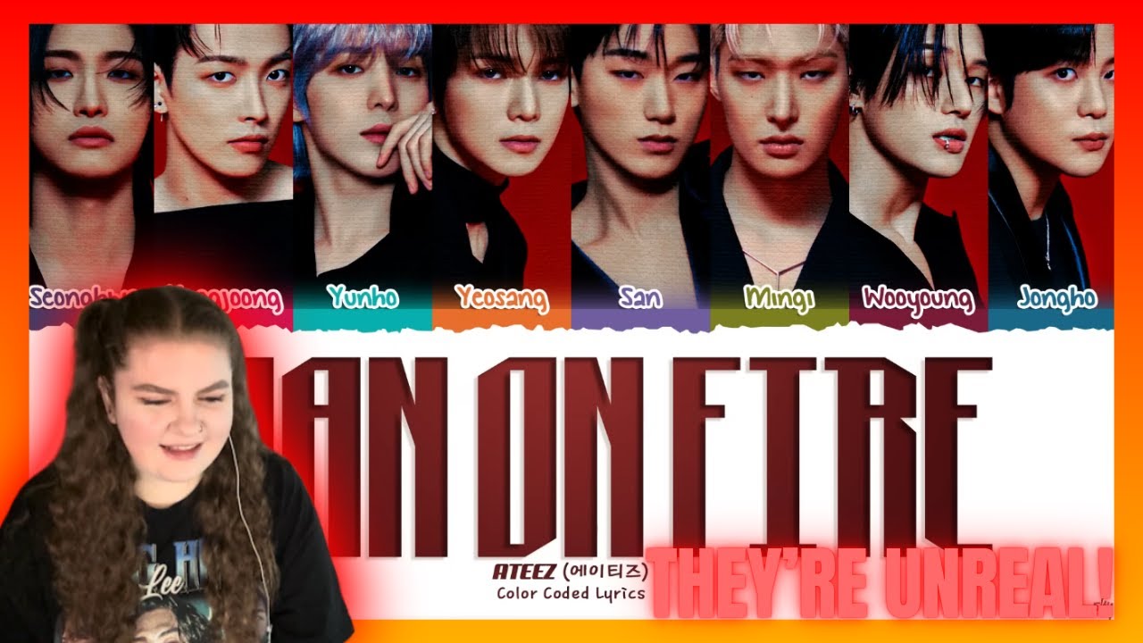 REACTING TO ATEEZ(에이티즈) - 'Man On Fire’ FOR THE FIRST TIME!! - THEY'RE UNREAL!!