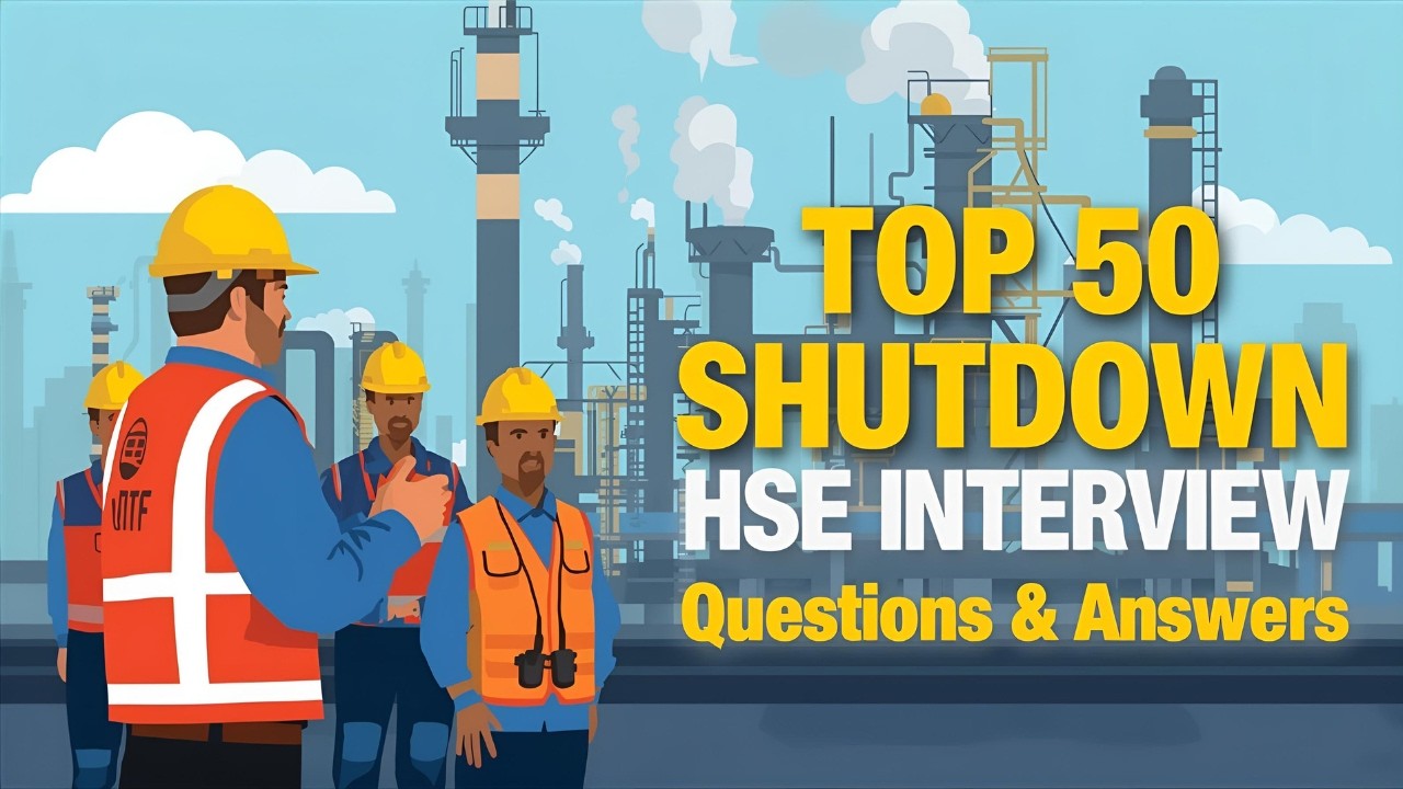 TOP 50 Shutdown Safety Officer Interview Questions & Answers | Oil & Gas LIVE Shutdown