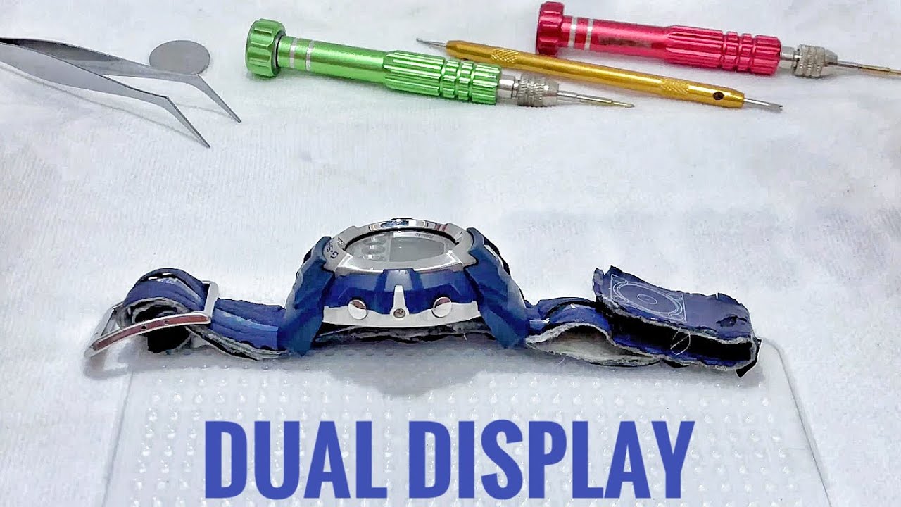G-Shock G-3010 watch series breakdown | Lug, case, engine parts deconstructed