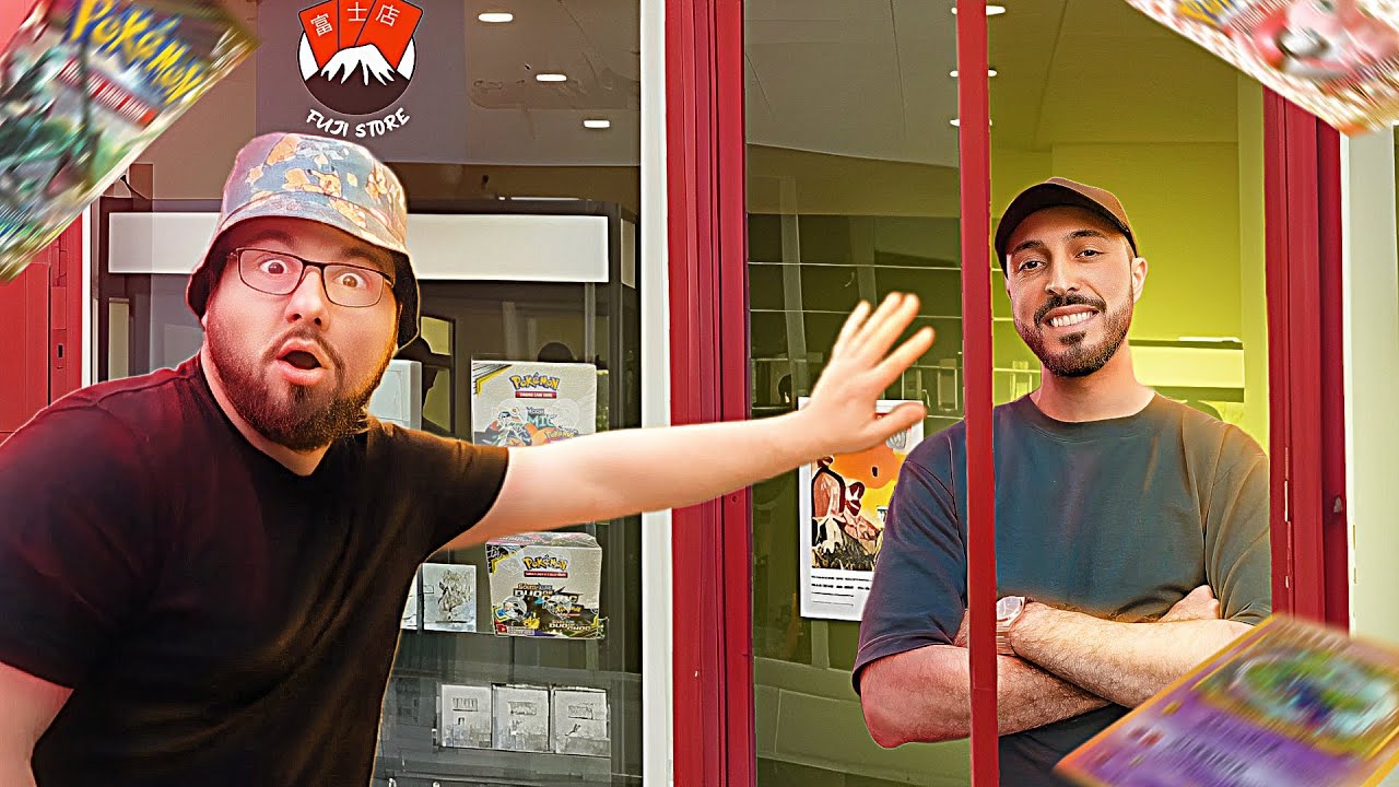 L'INCROYABLE BOUTIQUE POKEMON DE MISTER FUJI // VLOG //#pokemon #vlog