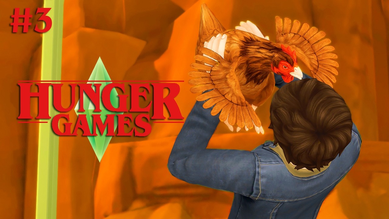 Chicken Attack | The Sims 4: Hunger Games Challenge #3