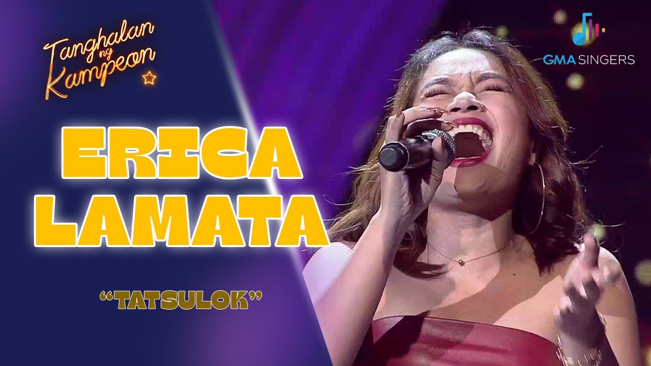 Erica Lamata's FIERCE performance of 'Tatsulok'! | Tanghalan Ng Kampeon 3