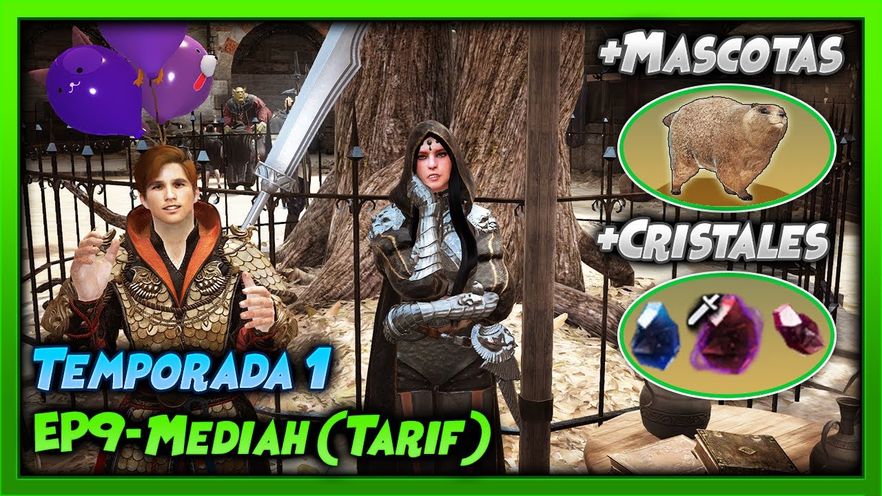 Temporada BDO EP9 | Misiones Mediah (Tarif) y Mascotas, Cristales | Black Desert 2020