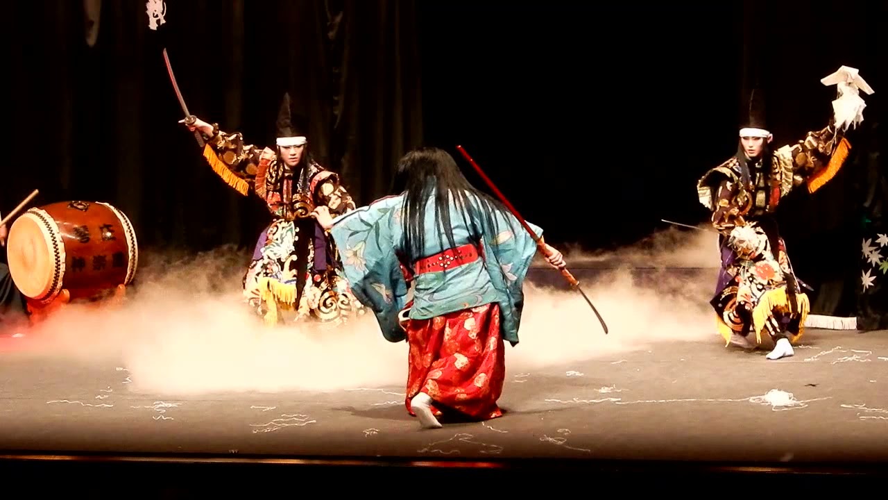 MP4 Video 広島神楽定期公演 第39回 琴庄神楽団「滝夜叉姫」10分以内のノーカット激闘偏！せめて30分以内にして欲しいな！2019.12.25