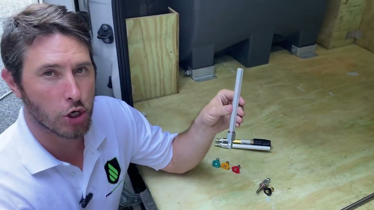 Different water blasting tips
