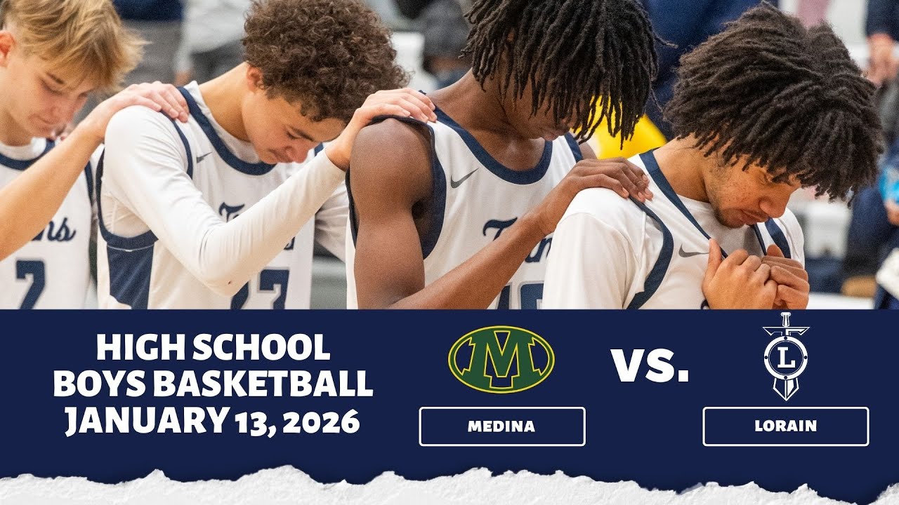LIVE! Lorain High vs Medina High School Boys Varsity Basketball 1/13/2026