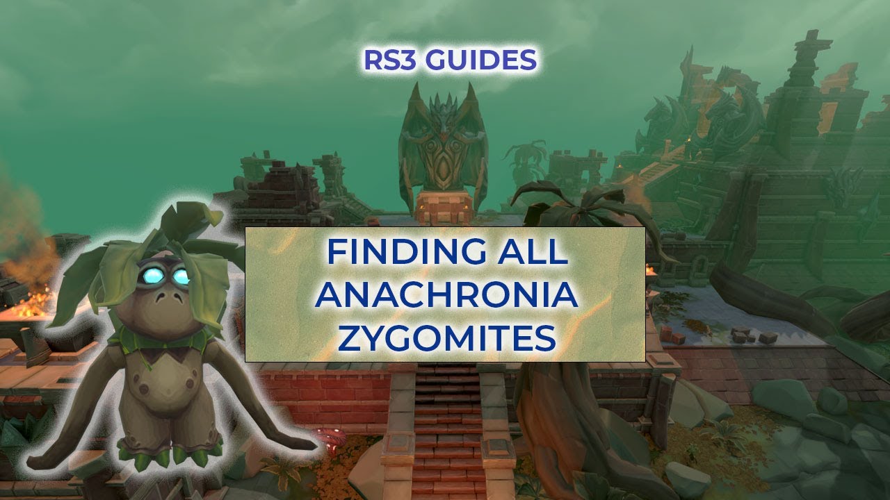 RS3: Finding All 60 Zygomites on Anachronia | Low Agility Guide