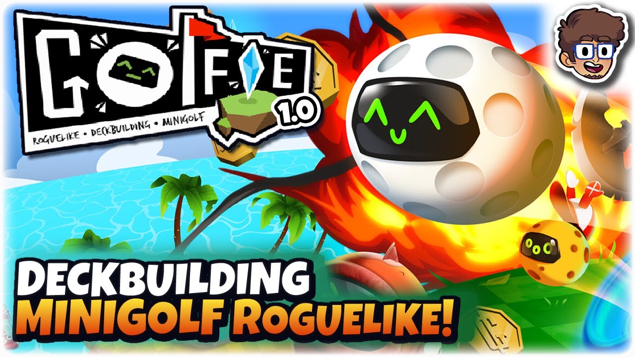 Roguelike Deckbuilder MINI GOLF!! | Let's Try: Golfie 1.0