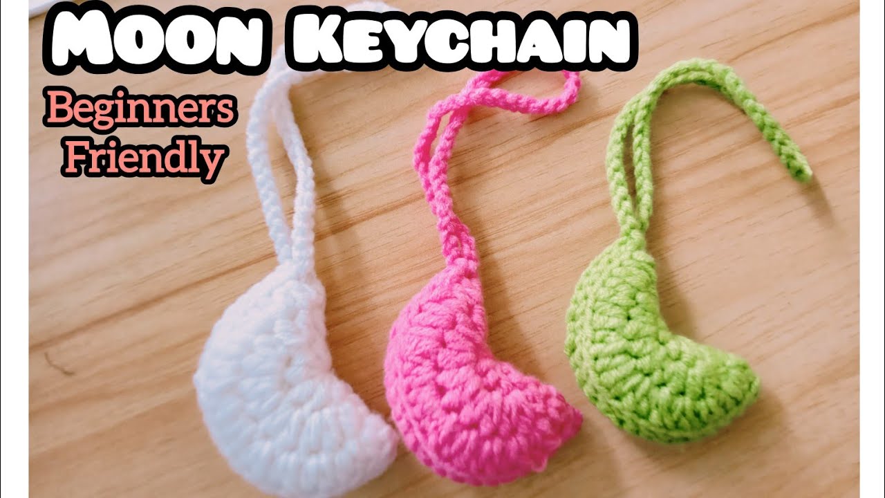 Very Easy Crochet Keychain For Beginners