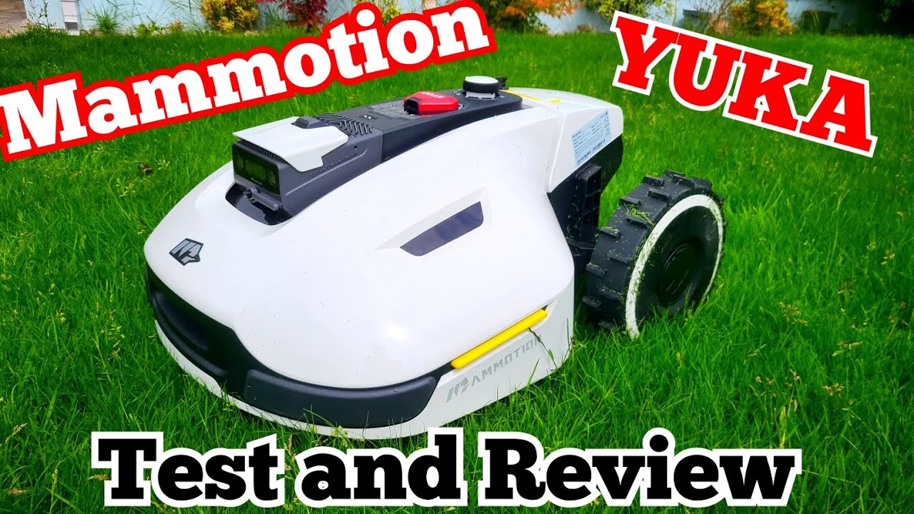 The all New YUKA Series robotic lawn mower from Mammotion. Full test and review.