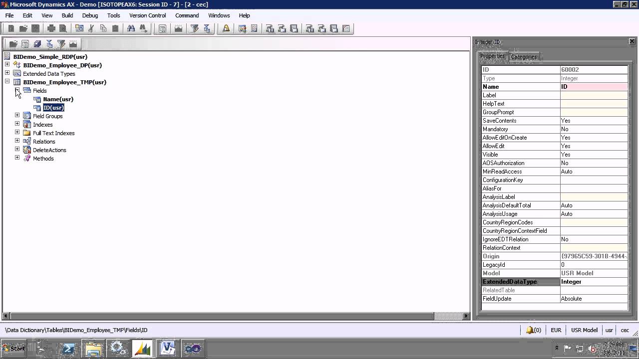 Screencast 45 A Preview of Dynamics AX 2012 Report Programming Model