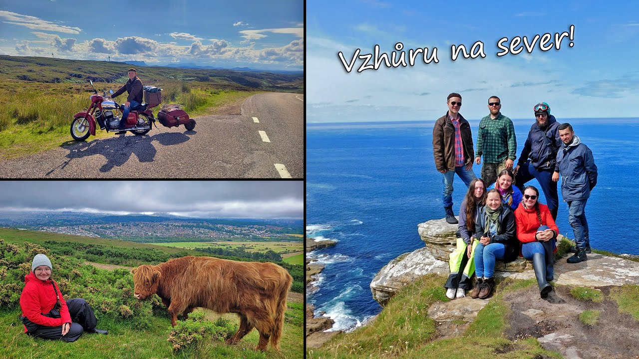 Jawou a Čézetou okolo Skotska / NC 500 / Severní pobřeží / Duncansby Stacks / Dunnet Head / Část 3