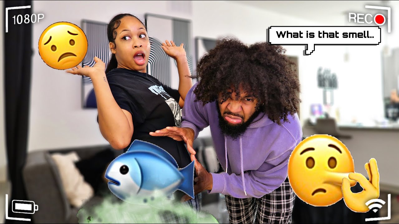 Smelling Like FISH PRANK on Trae (HE THREW UP) *Hilarious* | ZY+TRAE