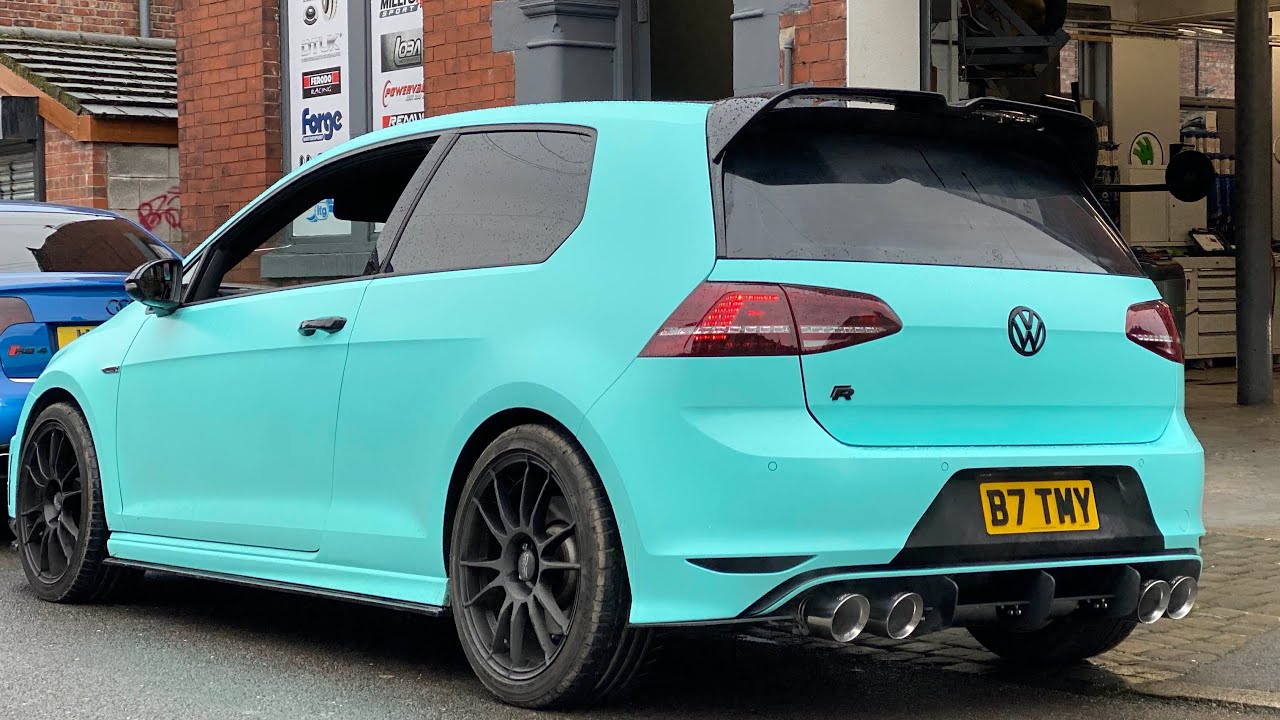 GOLF R GETS NEW EXHAUST SYSTEM!!!
