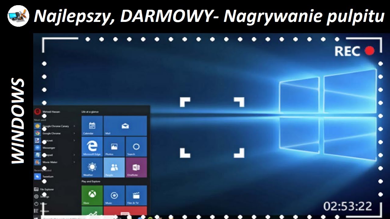 Najlepszy DARMOWY program do nagrywania pulpitu