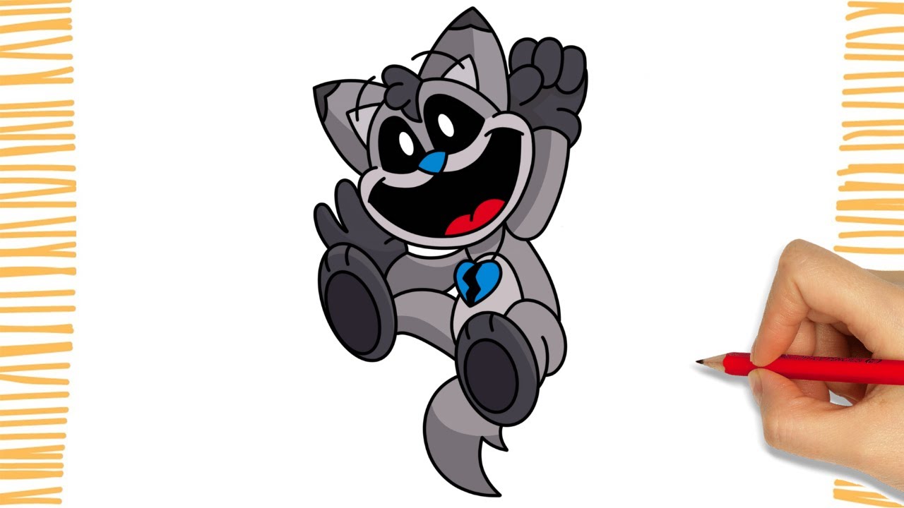 Como Desenhar o FROWNY FOX I POPPY PLAYTIME