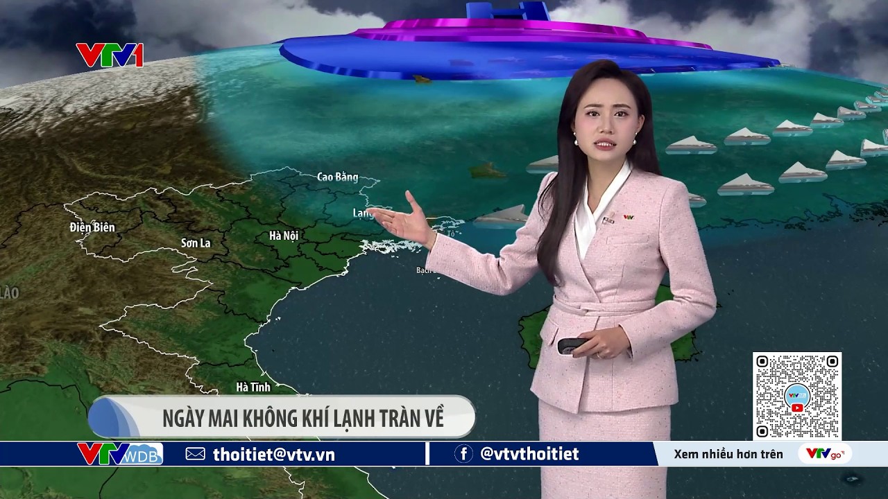 Dự báo thời tiết 19h45 - 06/02/2026 | Ngày mai không khí lạnh tràn về | VTVWDB