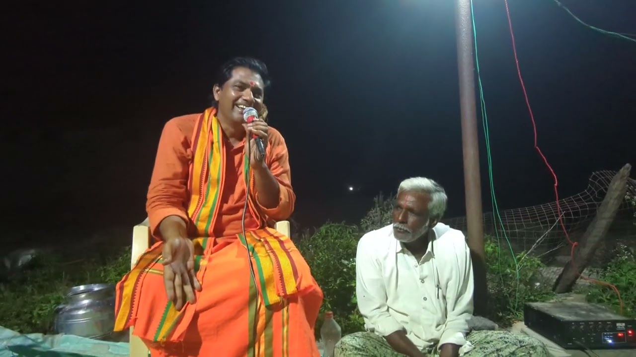 మాచర్లమండలం తాళ్లపల్లిగ్రామం నిర్మాణంలోఉన్న శ్రీవెంకటేశ్వరస్వామిదేవాలయంలో స్వామిమహాత్మ్యం పై ప్రవచనం