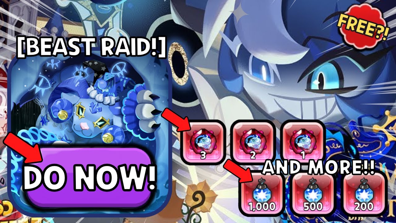 Time for FREE Shadow Milk Cookie?! MUST Know Before Beast Raid Update!