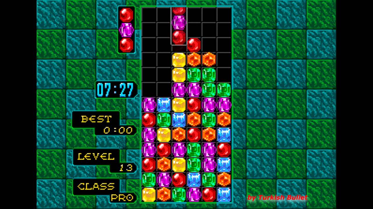 Columns (Sega Mega Drive / Genesis) - (Longplay - Flash Columns Mode | Pro Difficulty)