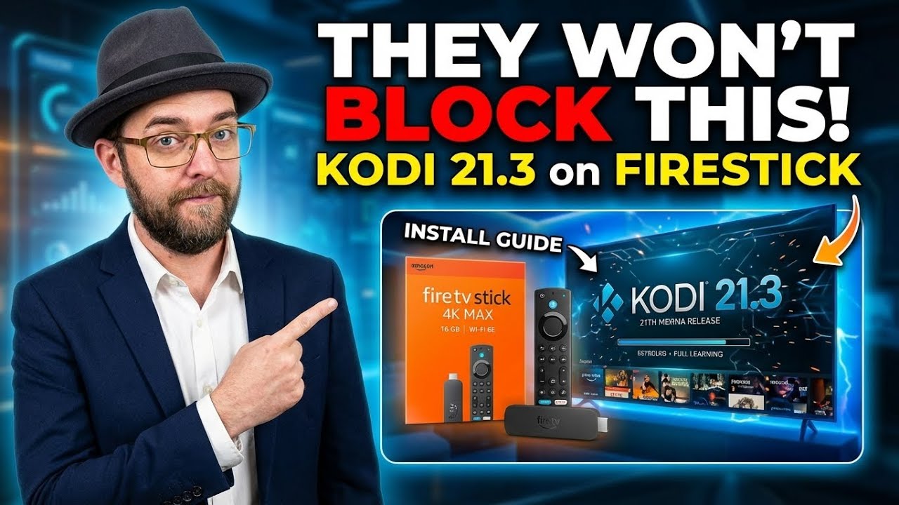 😱 Они НЕ заблокируют это… Kodi 21.3 работает на Firestick (установите прямо сейчас!)