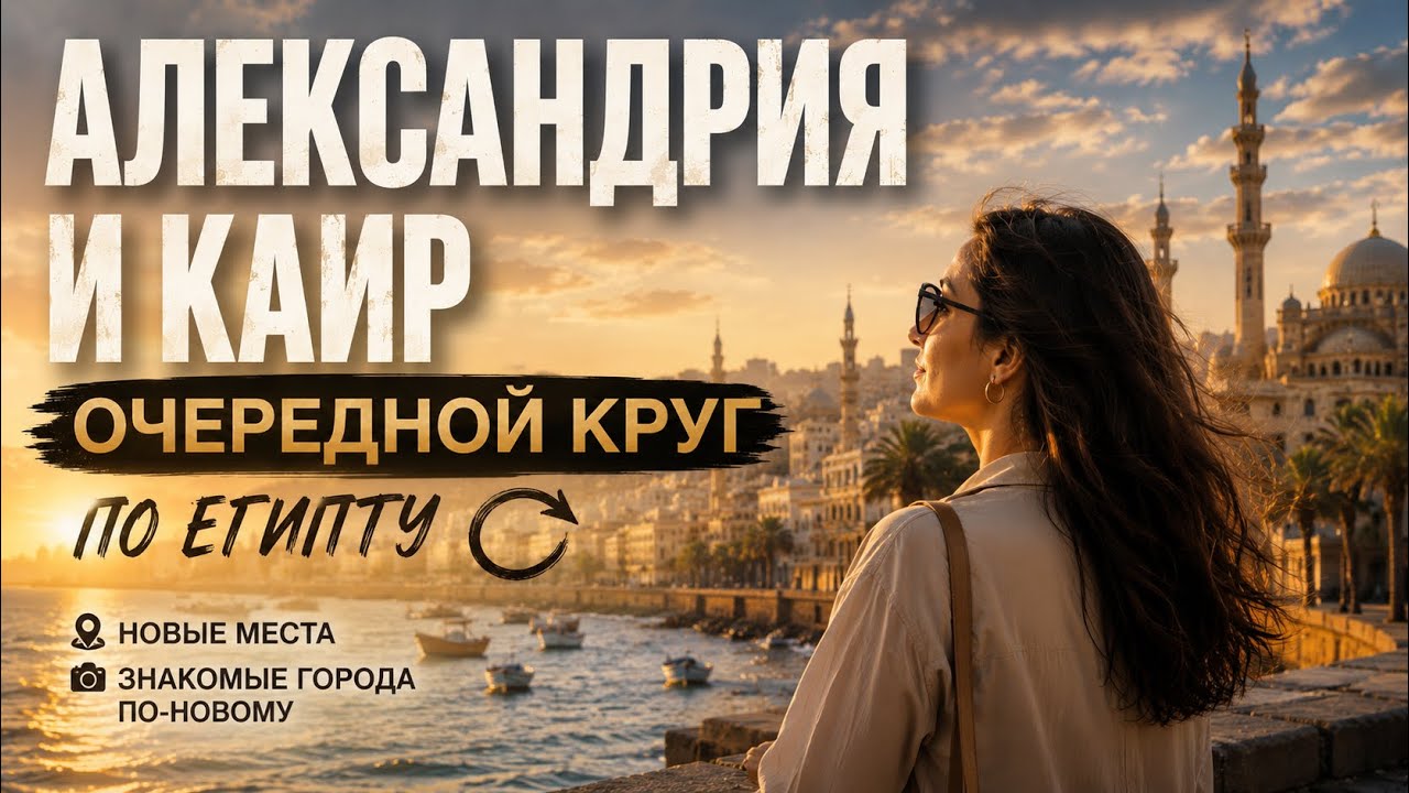 Египет; Очередная поездка в Каир и Александрию!
