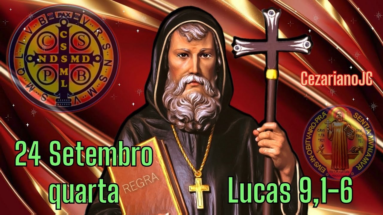 EVANGELHO DO DIA 24 DE SETEMBRO 2025 - QUARTA - LUCAS 9,1-6