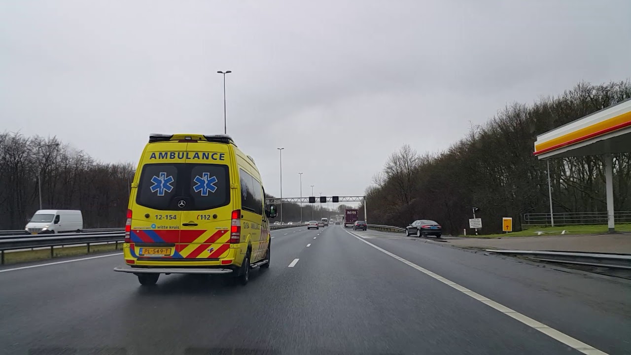 Wegvideo Amsterdam: A9 Knooppunt Holendrecht 》Knooppunt Badhoevedorp 》Knooppunt Raasdorp 》A5