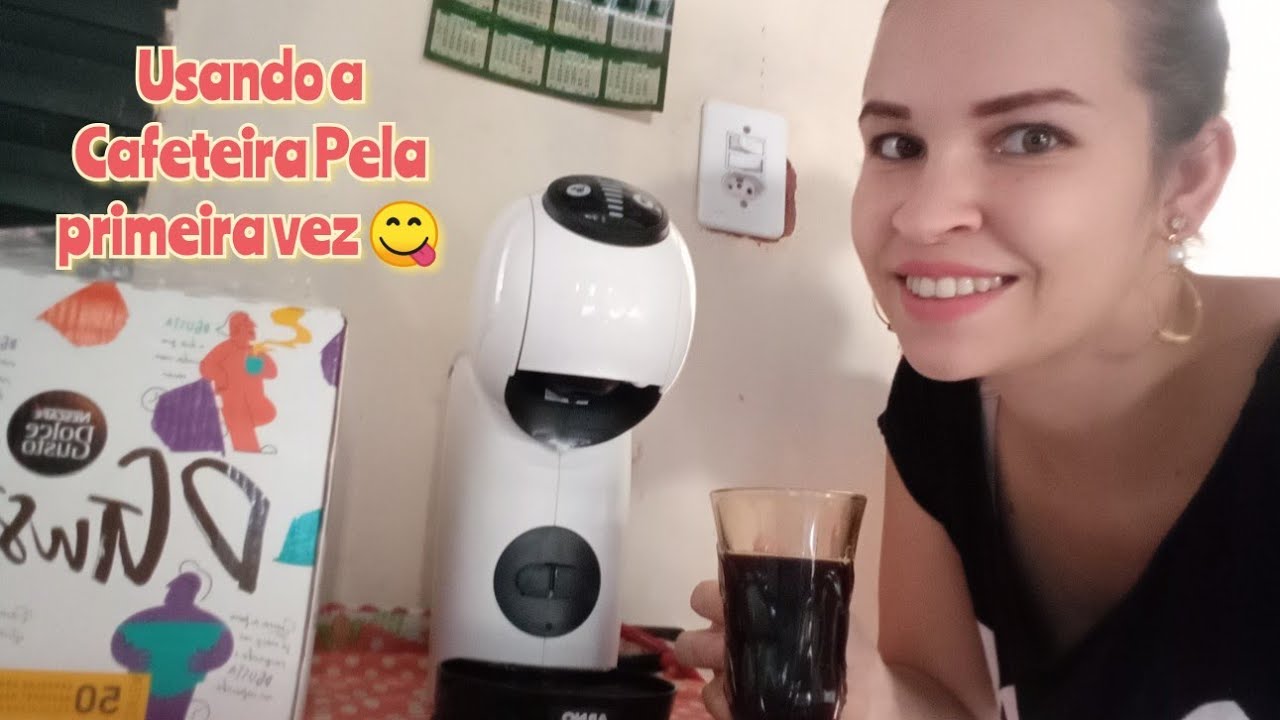 Usando a Cafeteira Dolce Gusto Genios S pela primeira vez 😉