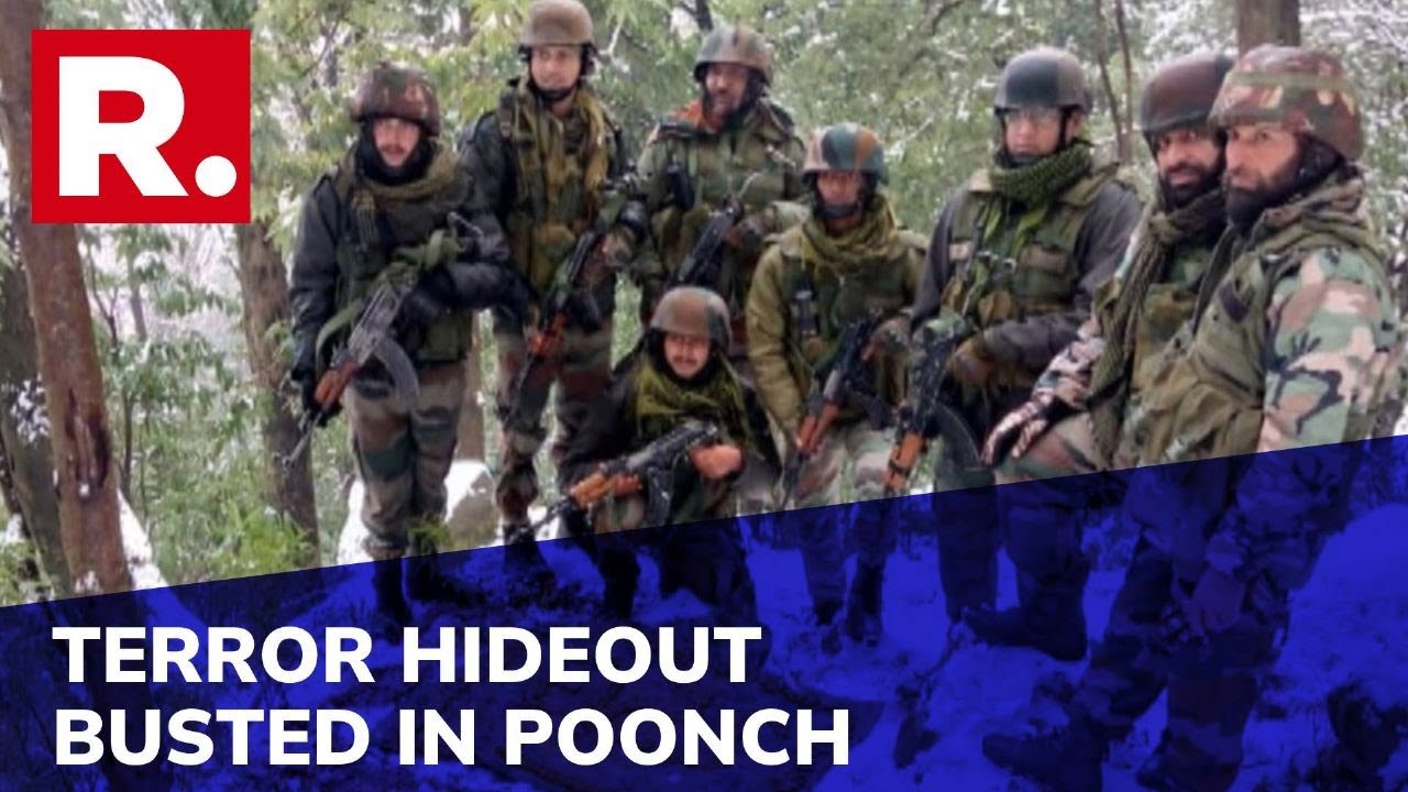 Terror Hideout Busted In J&K's Poonch; AK-47s, Ammunitions Recovered