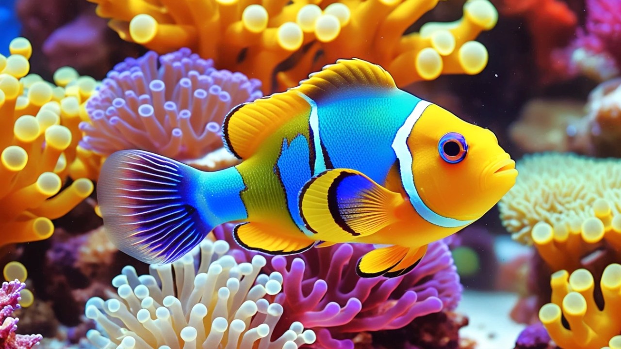 The Best 4K Aquarium - Dive Into The Mesmerizing Underwater Realm, Sea Jellyfish, Coral Reefs . #7
