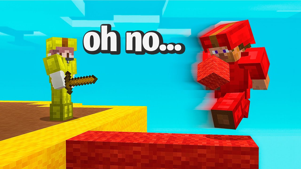 la GENTE es muy TRYHARD en BEDWARS