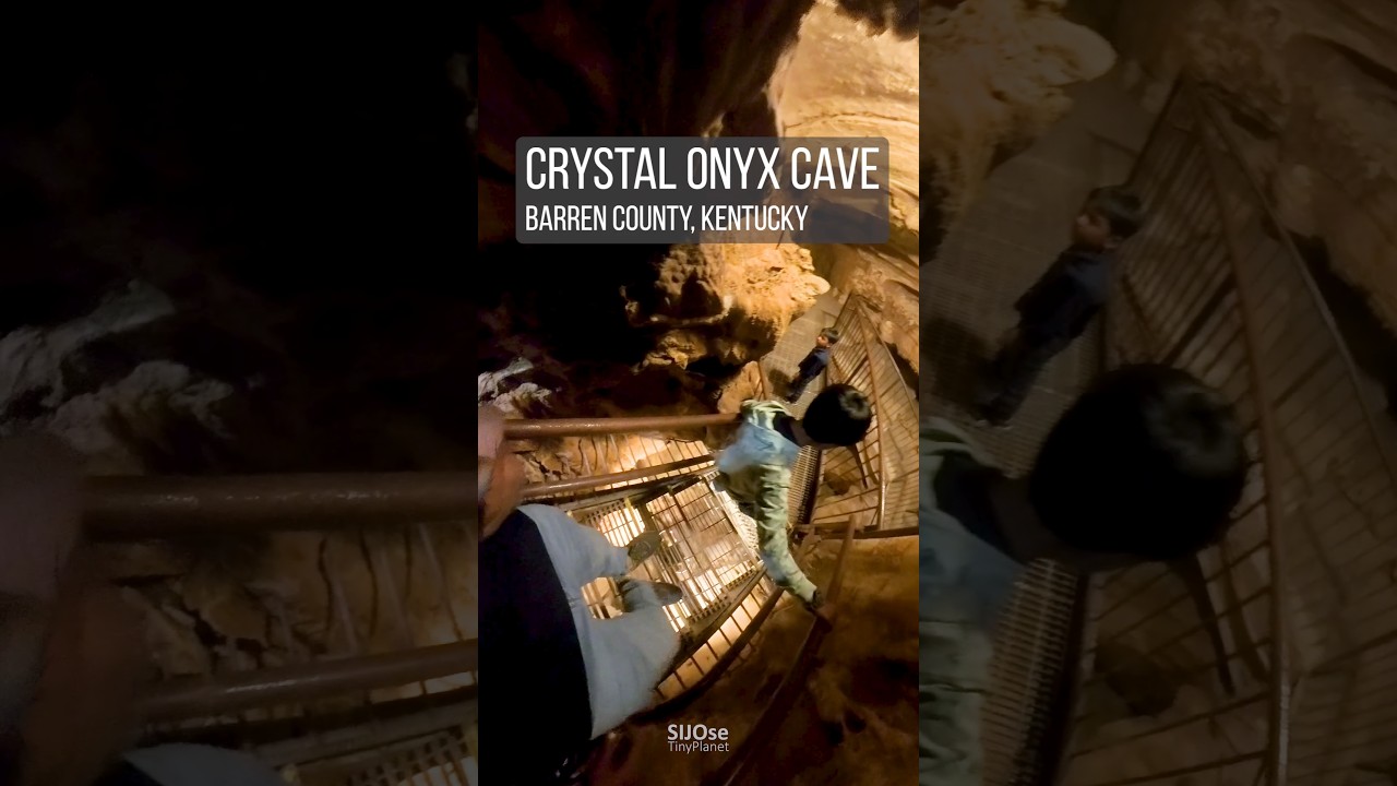 Crystal Onyx Cave #CrystalOnyxCave #KentuckyCaves #CaveAdventures #ExploreKentucky #Underground